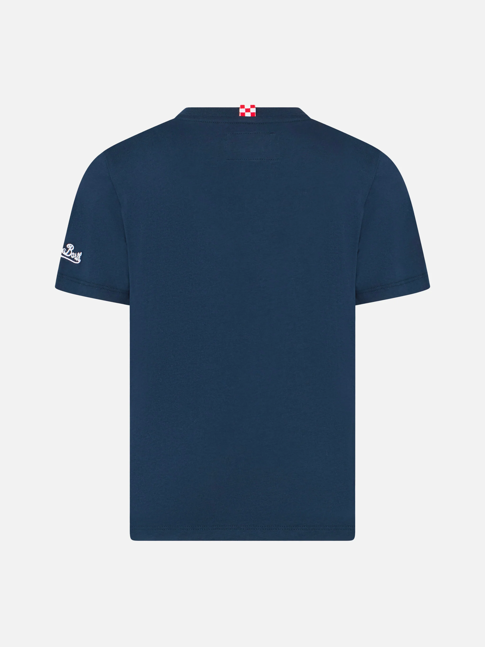 Boy cotton t-shirt with dinosaur print - Image 3