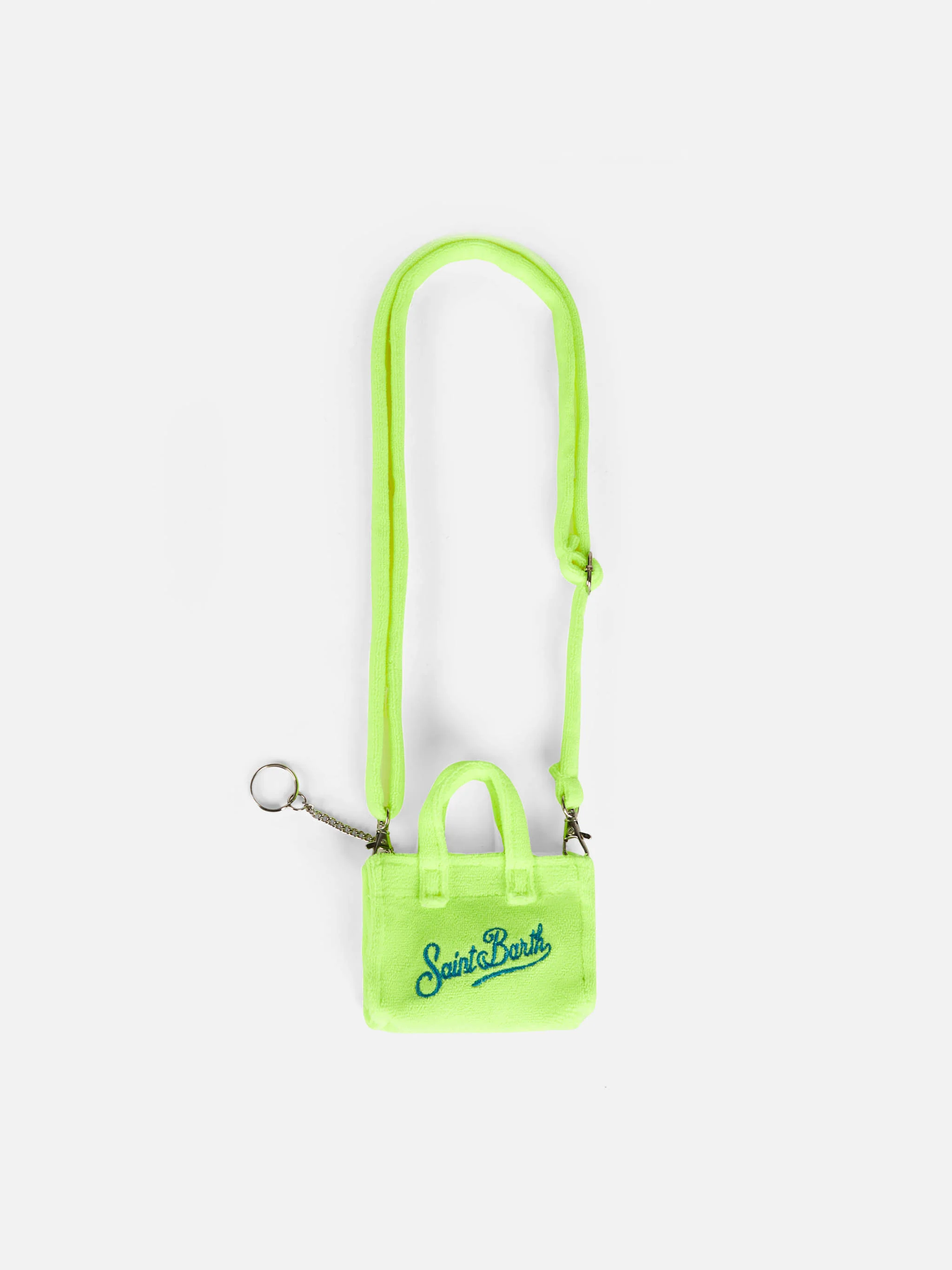 Fluo yellow terry key holder - Image 3