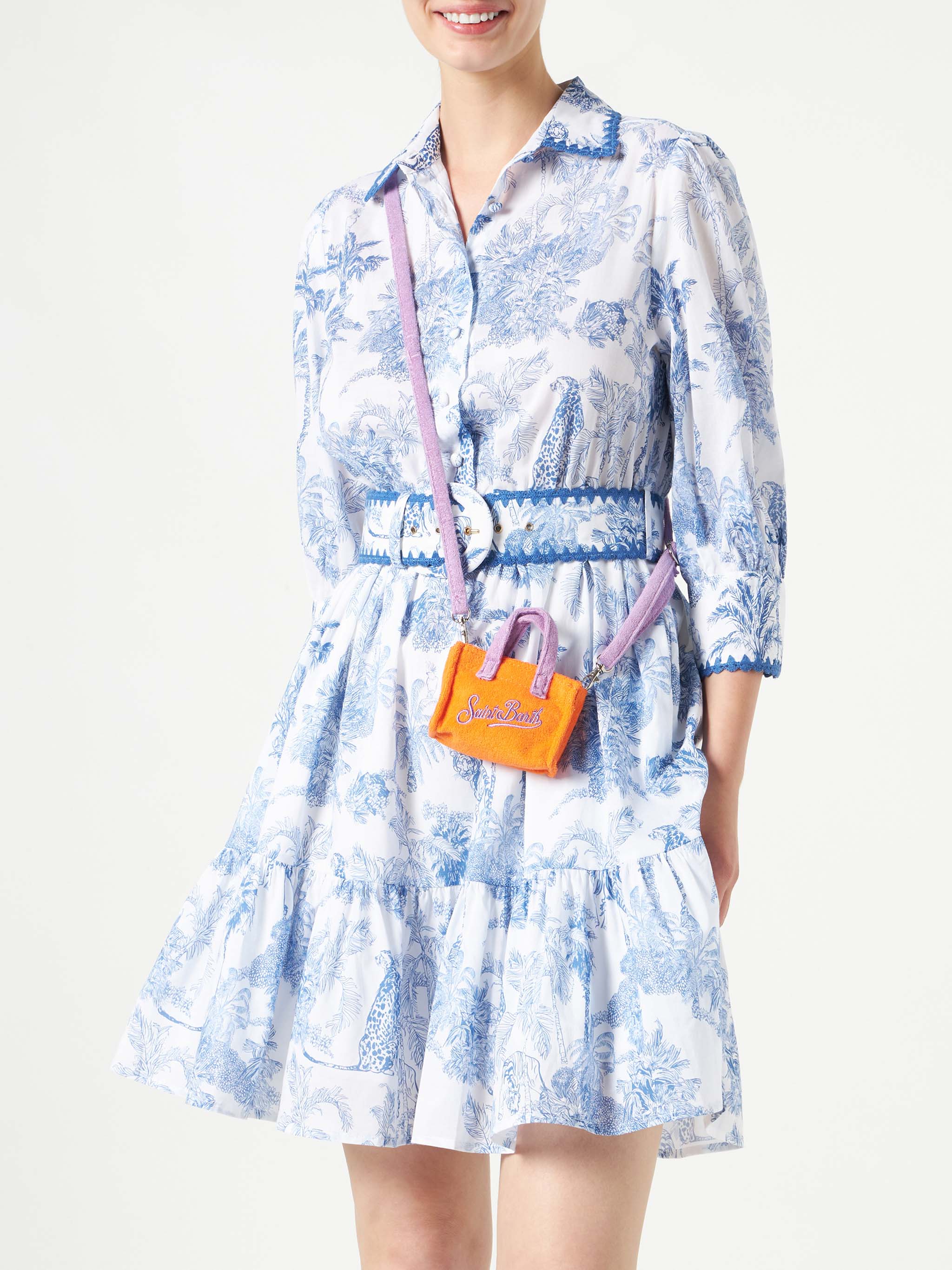 Fluo yellow terry key holder - Image 5