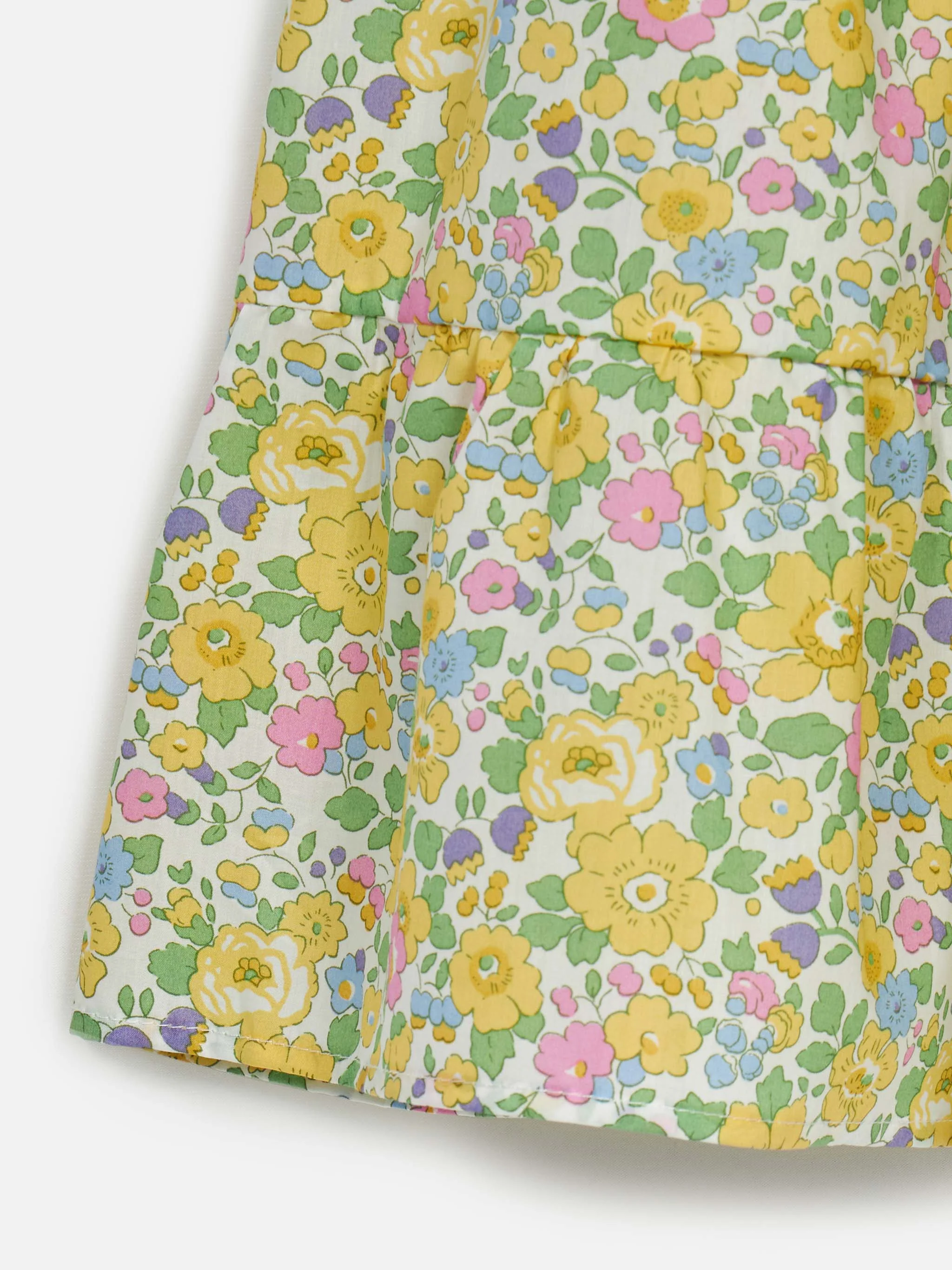 Girl cotton dress Jemine Jr with Betsy print | MADE WITH LIBERTY FABRIC - Image 3