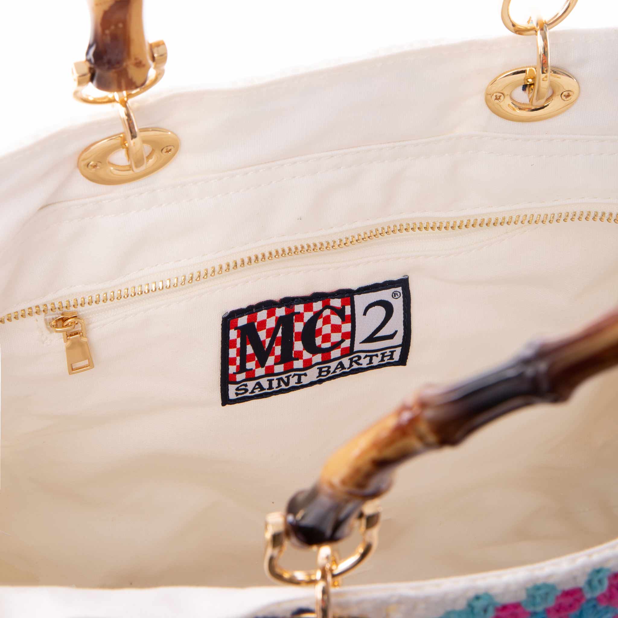 Handmade tiles crochet bag Victoria - Image 5