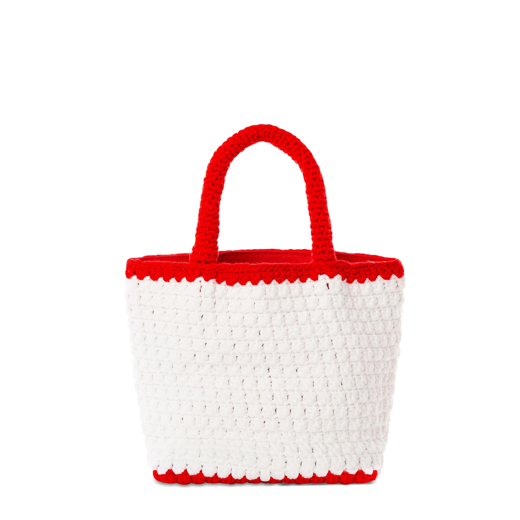 Heart embroidery crochet bag - Image 5