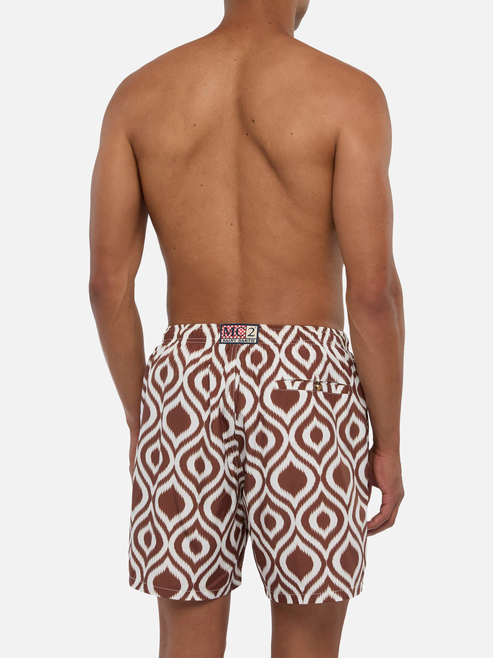 Man swim shorts with pattern - Image 5
