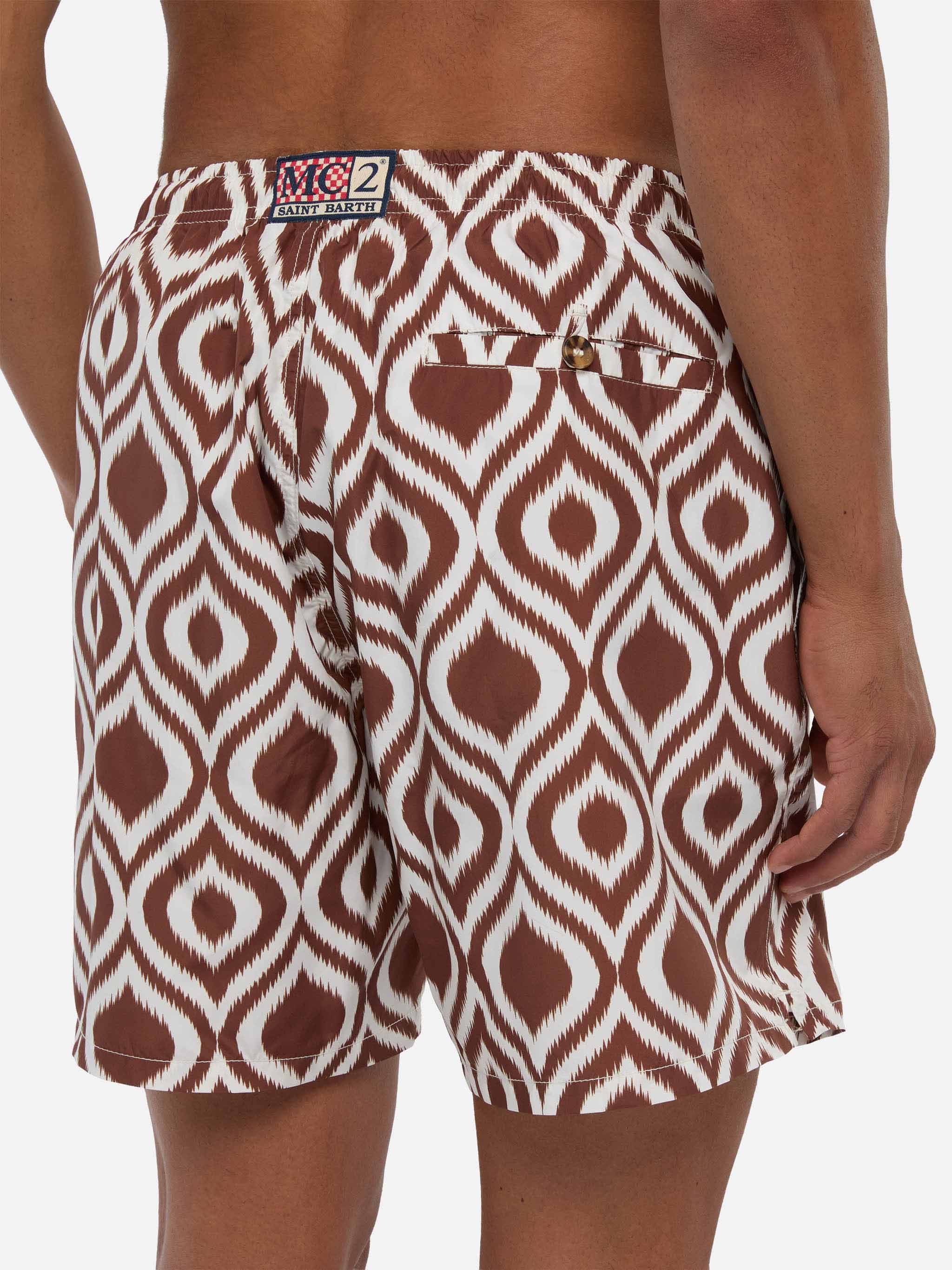 Man swim shorts with pattern - Image 6