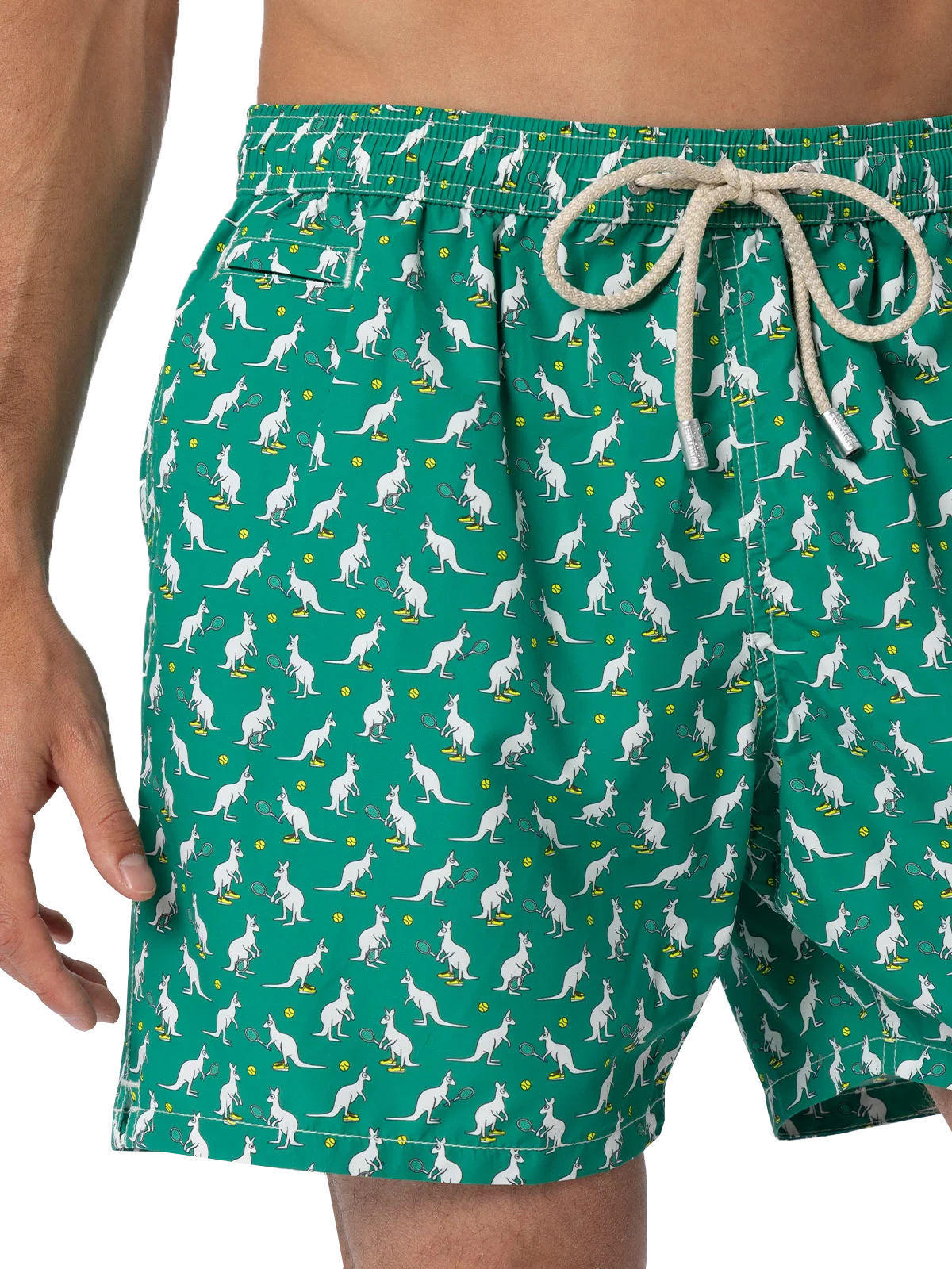 Man lightweight fabric swim-shorts Lighting Micro Fantasy with Australian Brand logo print | AUSTRALIAN BRAND SPECIAL EDITION - Image 3