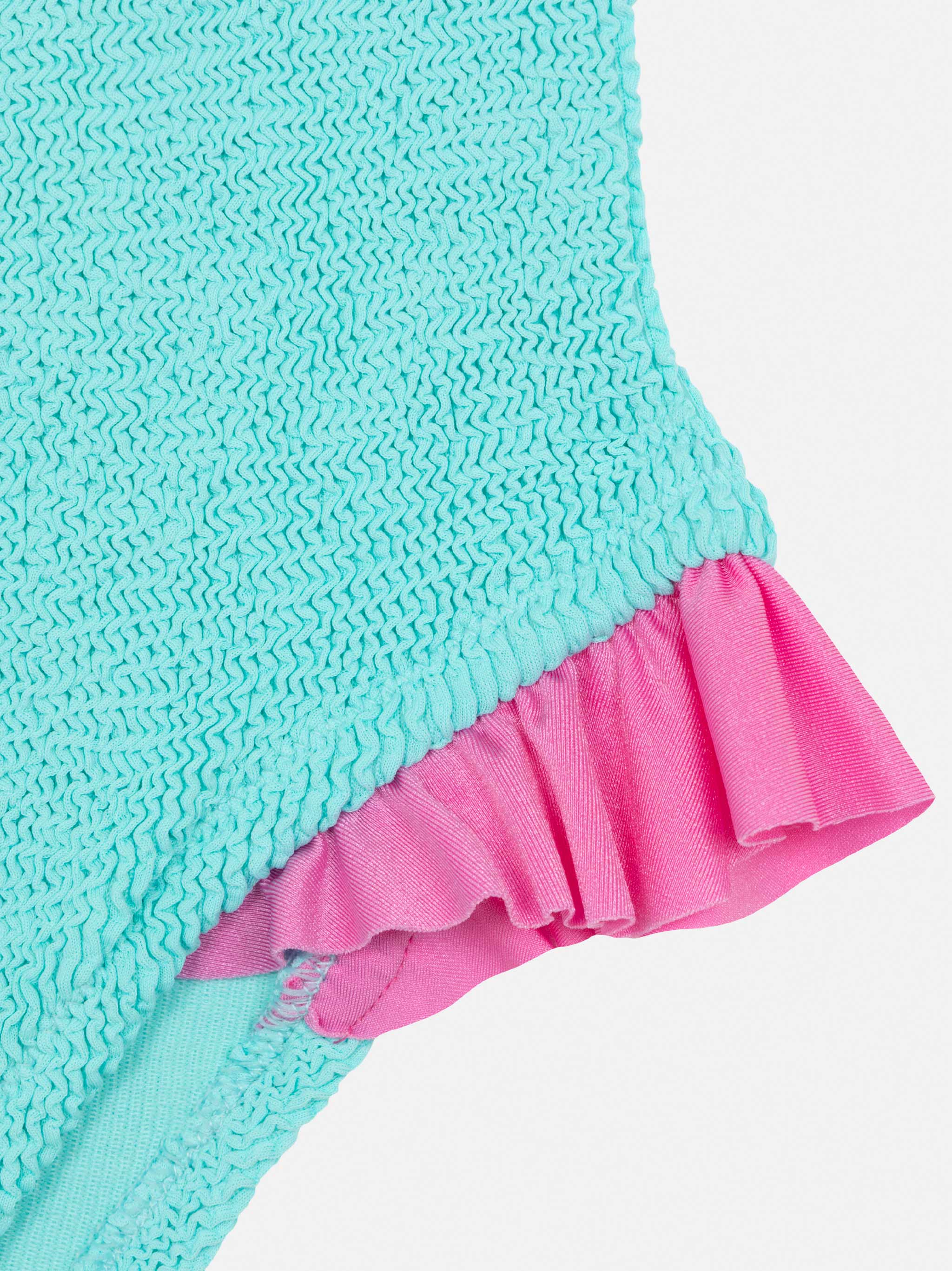 Tiana water green crinckle one-piece swimsuit - Image 3