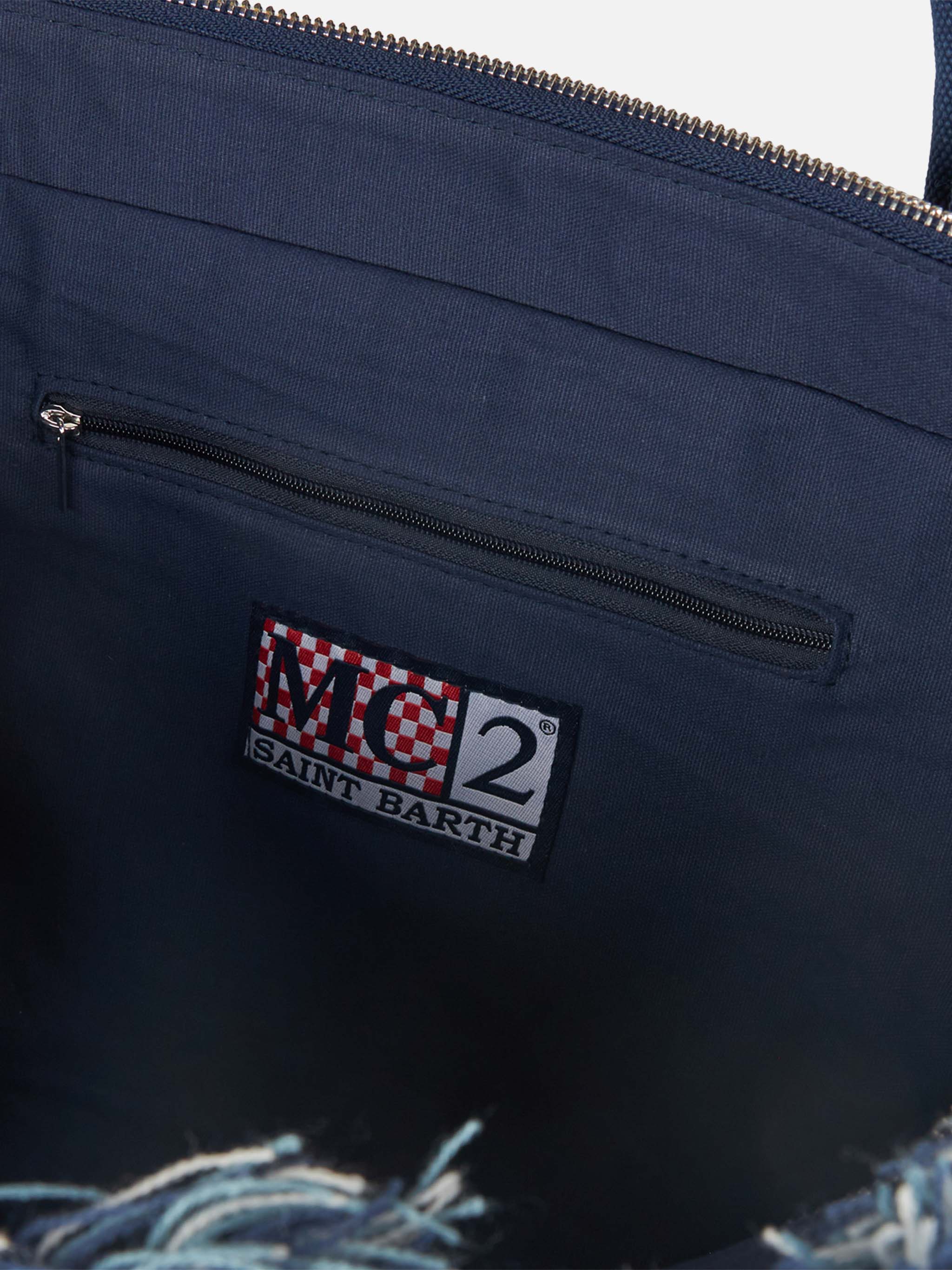 Vanity crochet patchwork shoulder bag - Image 5